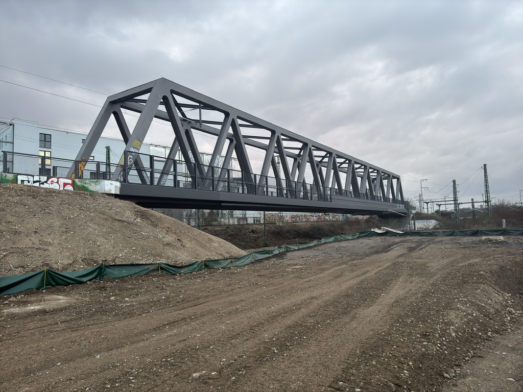 Eisenbahnbrückenbau Köln Eifelwall